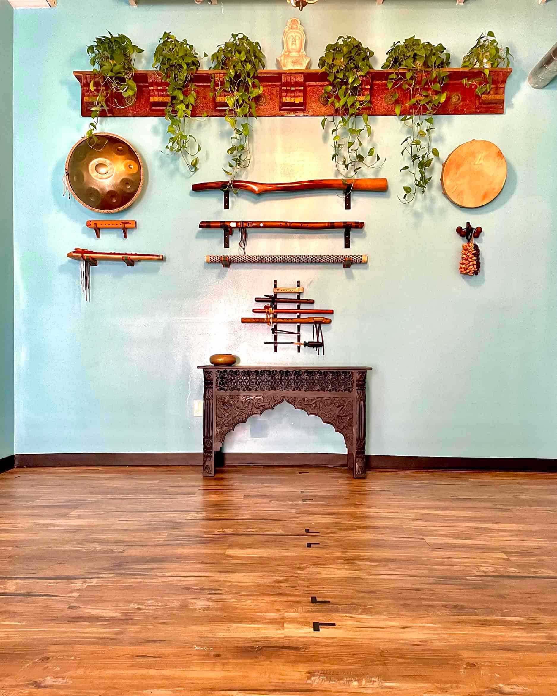 khali yoga training room